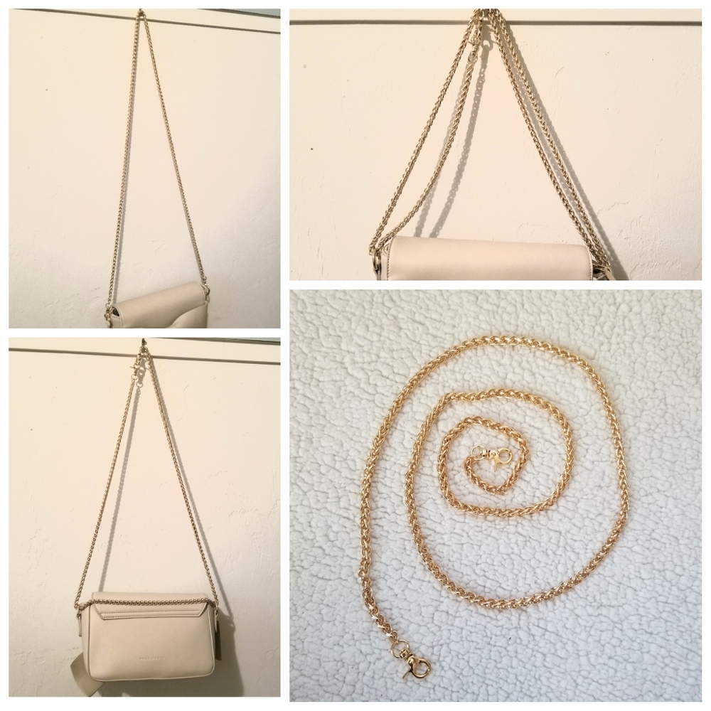 Shoulder strap for handbags (gold)